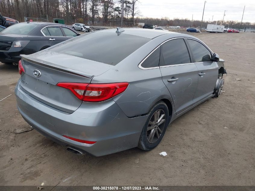 2017 HYUNDAI SONATA SE - 5NPE24AF3HH492208