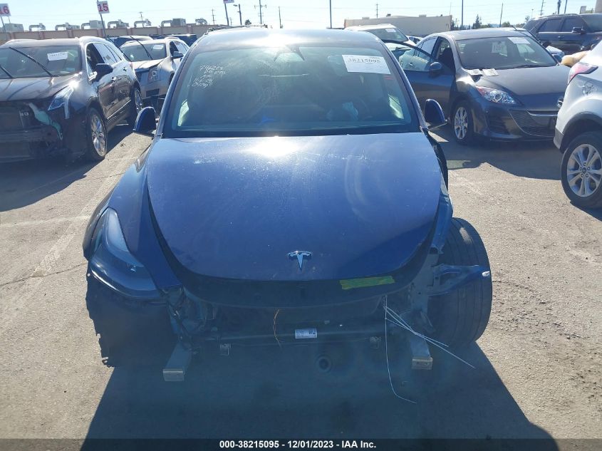 2022 TESLA MODEL Y PERFORMANCE DUAL MOTOR - 7SAYGDEF9NF406423