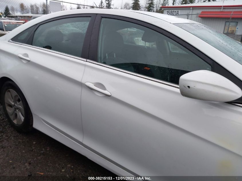 2014 HYUNDAI SONATA GLS - 5NPEB4AC2EH827119