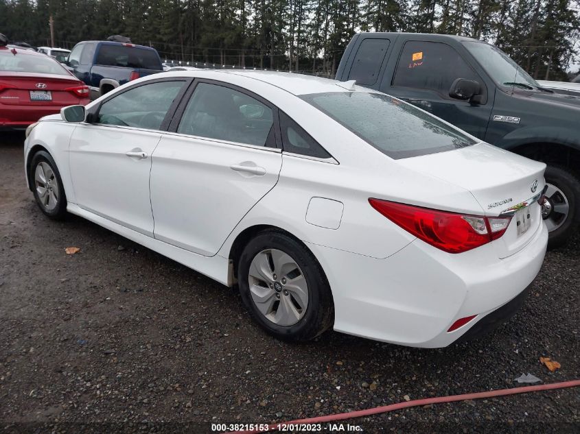 2014 HYUNDAI SONATA GLS - 5NPEB4AC2EH827119