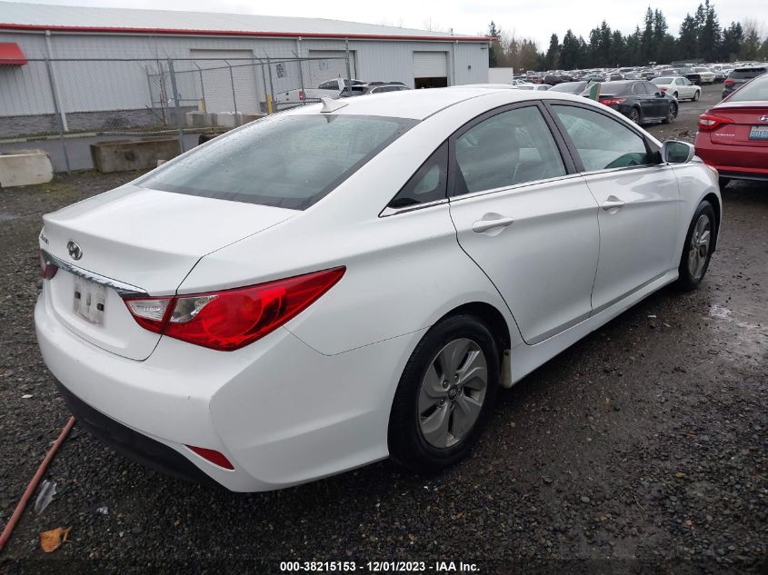 2014 HYUNDAI SONATA GLS - 5NPEB4AC2EH827119