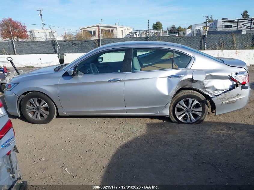 2015 HONDA ACCORD LX - 1HGCR2F39FA192345