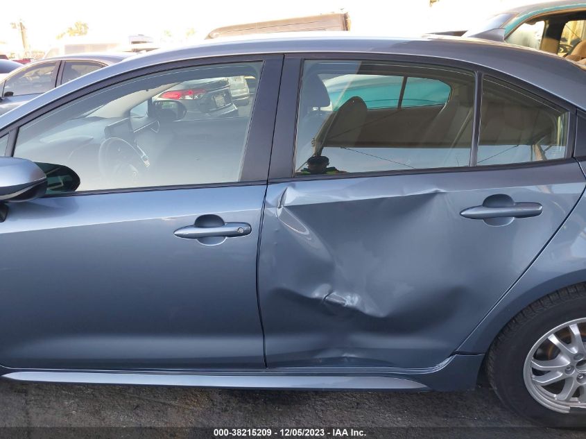 2022 TOYOTA COROLLA LE - JTDEAMDE7N3002009