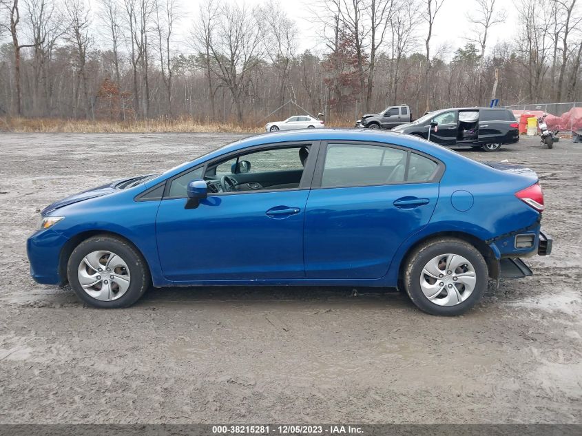 2015 HONDA CIVIC LX - 19XFB2F58FE234339