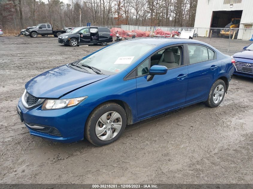 2015 HONDA CIVIC LX - 19XFB2F58FE234339