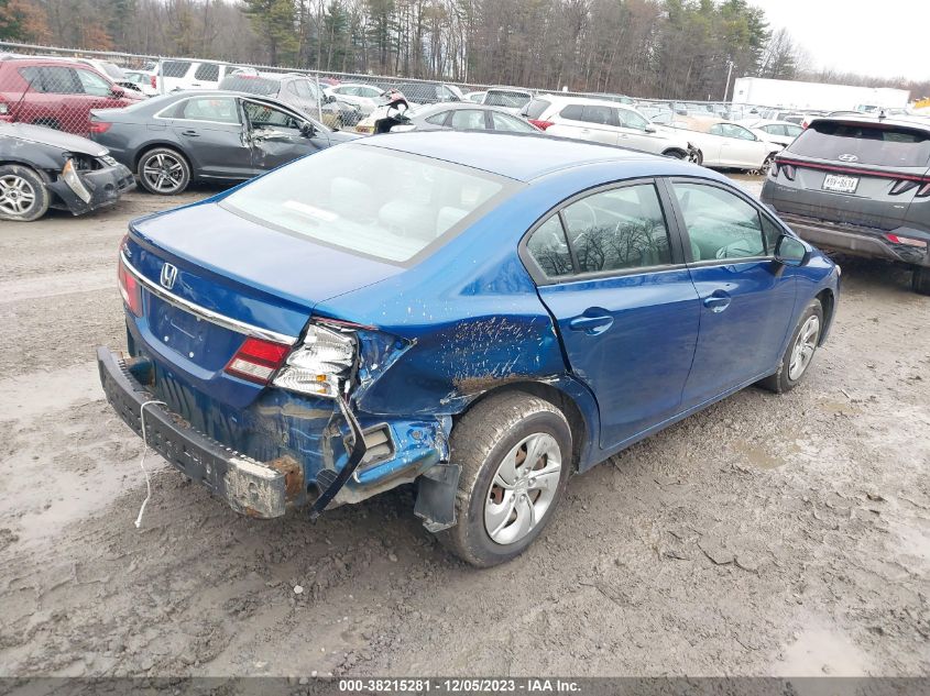 2015 HONDA CIVIC LX - 19XFB2F58FE234339
