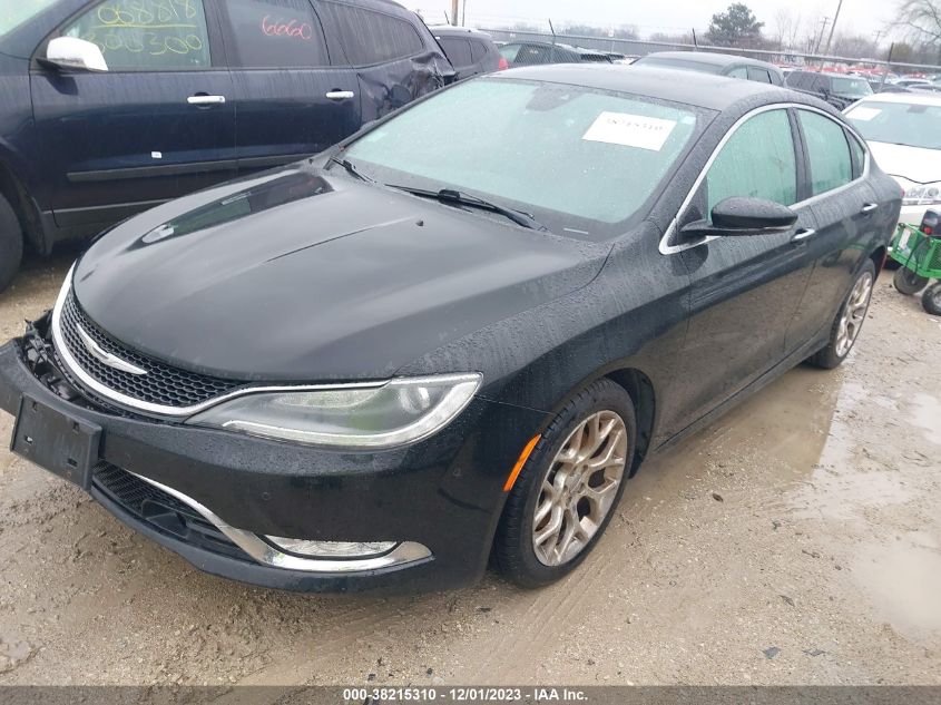 2015 CHRYSLER 200 C - 1C3CCCCG1FN726643