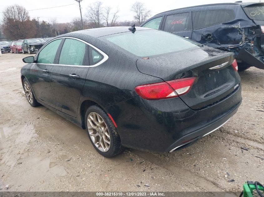 2015 CHRYSLER 200 C - 1C3CCCCG1FN726643