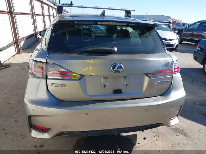 2016 LEXUS CT 200H HYBRID - JTHKD5BH1G2263768