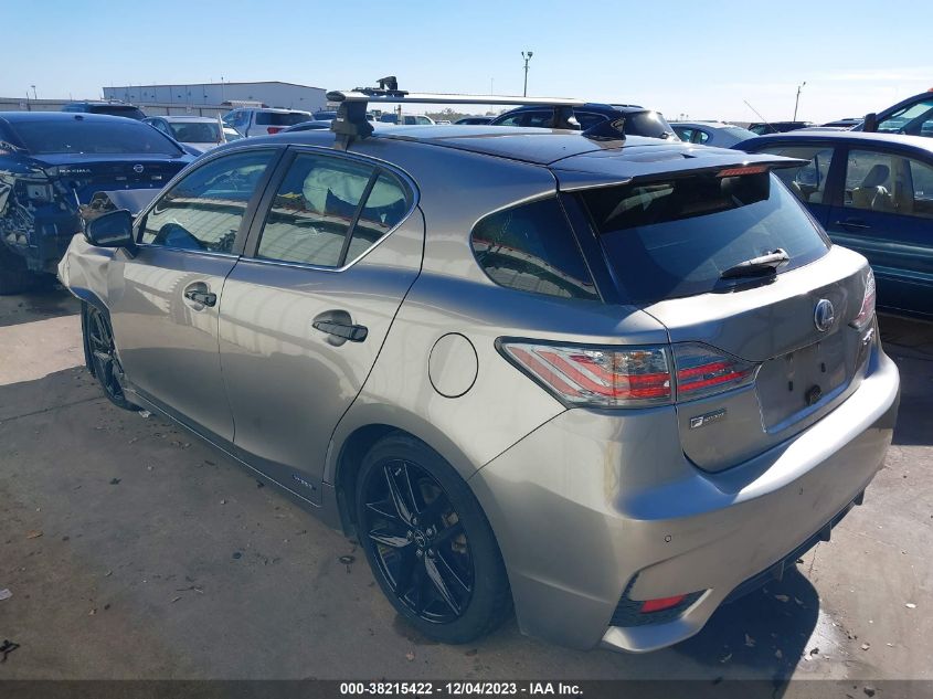 2016 LEXUS CT 200H HYBRID - JTHKD5BH1G2263768
