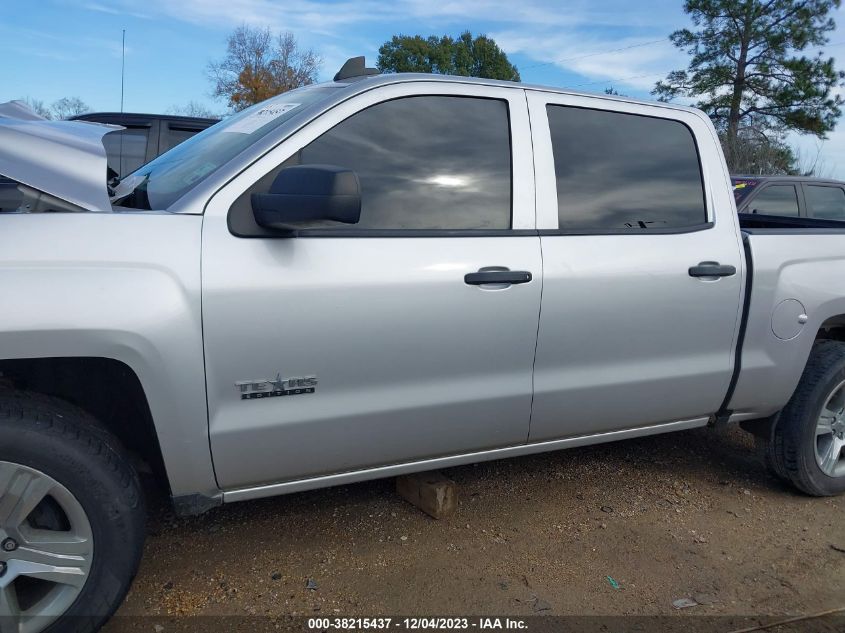 2018 CHEVROLET SILVERADO 1500 SILVERADO CUSTOM - 3GCPCPECXJG341856