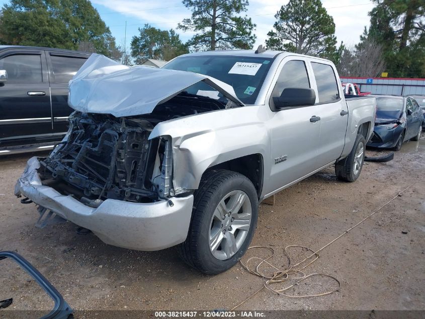 2018 CHEVROLET SILVERADO 1500 SILVERADO CUSTOM - 3GCPCPECXJG341856