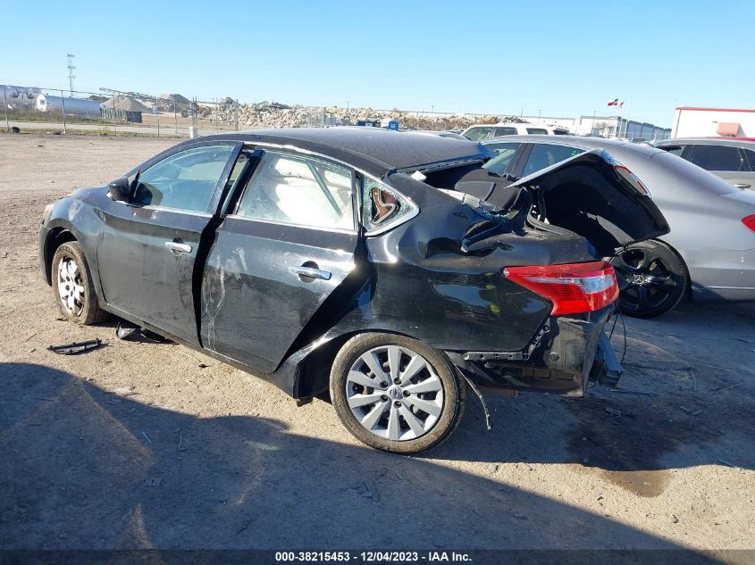 2016 NISSAN SENTRA S/SV/SR/SL - 3N1AB7AP2GY254749
