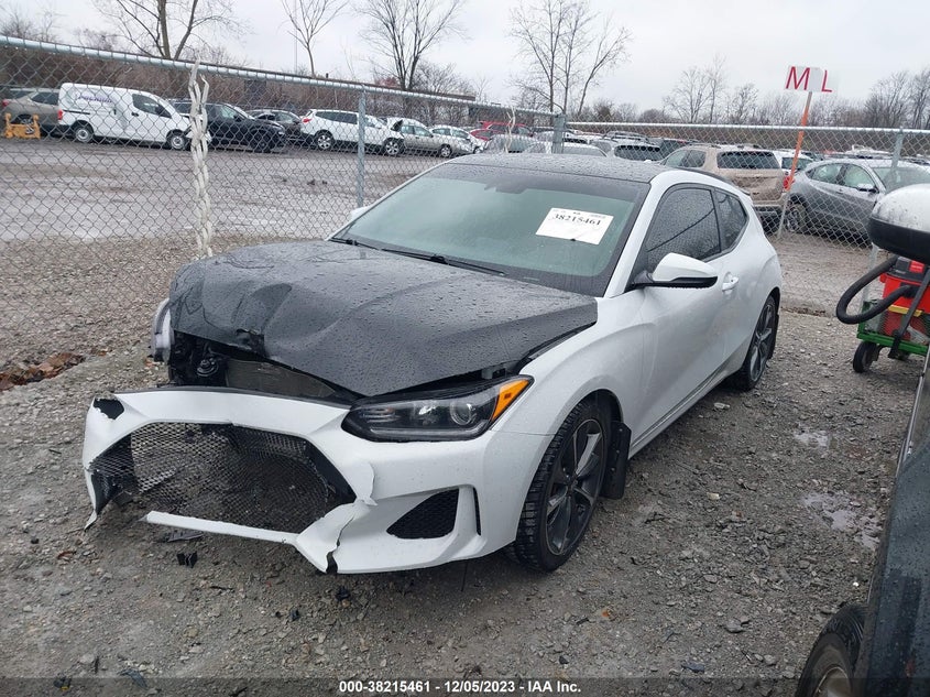 VIN KMHTG6AF3KU004842 2019 HYUNDAI VELOSTER PREMIUM