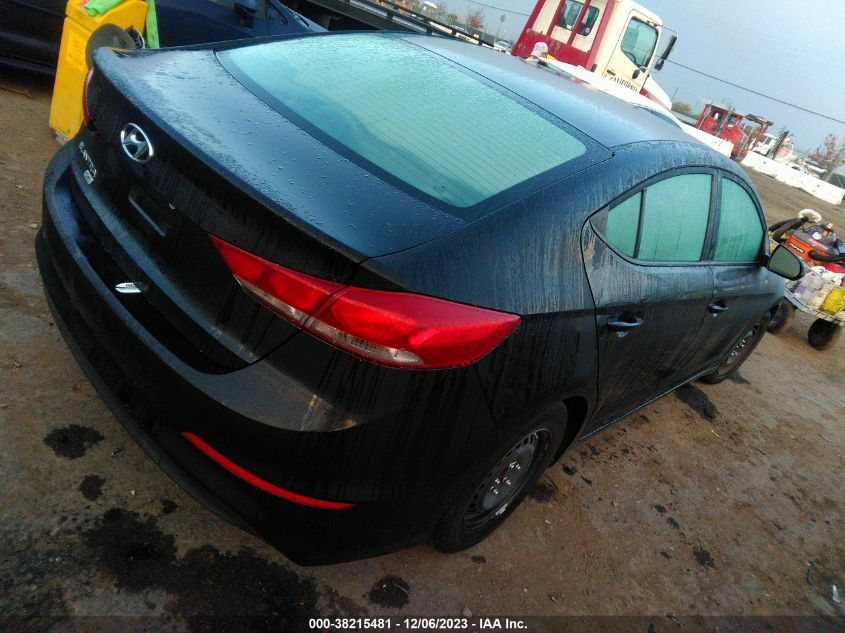 2018 HYUNDAI ELANTRA SE - 5NPD74LF9JH331006