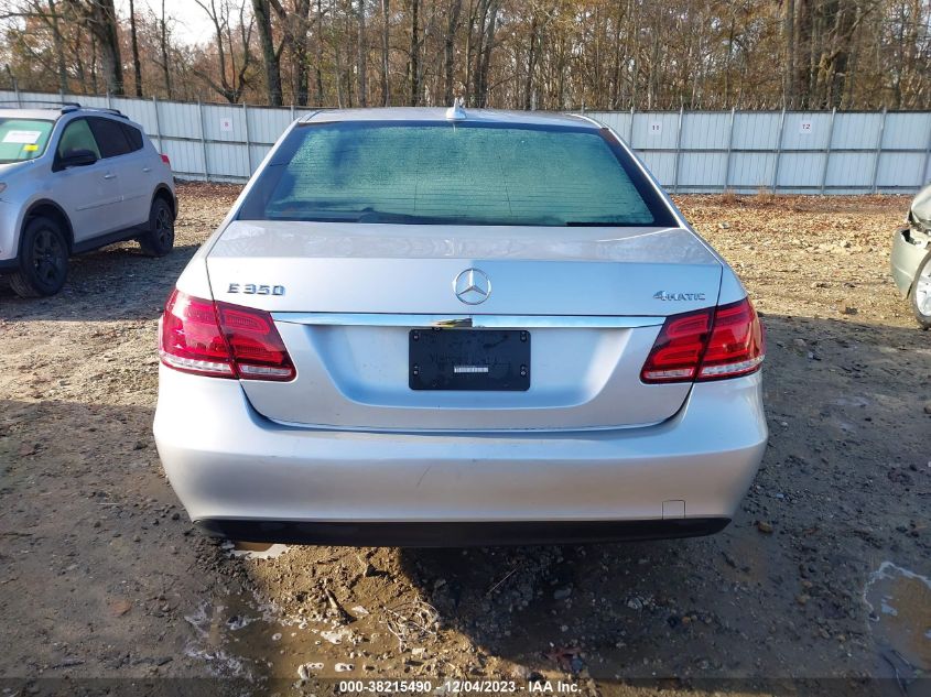 2016 MERCEDES-BENZ E 350 4MATIC - WDDHF8JB0GB252884