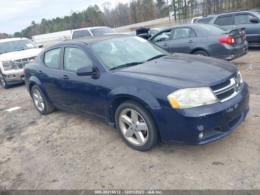 2013 DODGE AVENGER SXT - 1C3CDZCB3DN757295