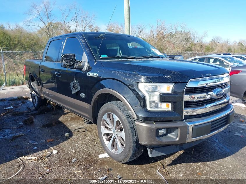 2017 FORD F-150 KING RANCH - 1FTEW1CF5HFA41274