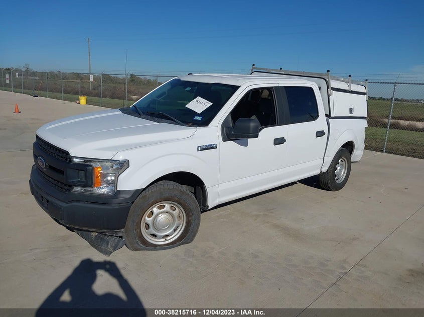 VIN 1FTEW1CP4JKC61821 2018 FORD F-150 XL