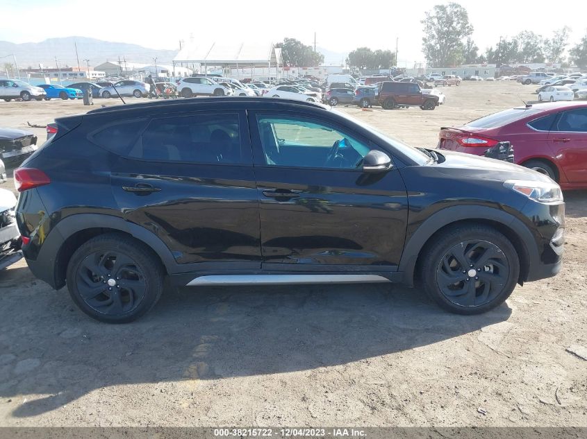 2017 HYUNDAI TUCSON LIMITED/SPORT AND ECO/SE - KM8J33A2XHU354685
