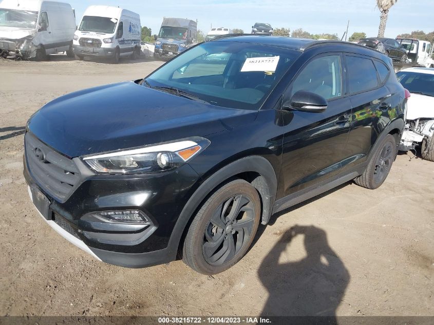 2017 HYUNDAI TUCSON LIMITED/SPORT AND ECO/SE - KM8J33A2XHU354685