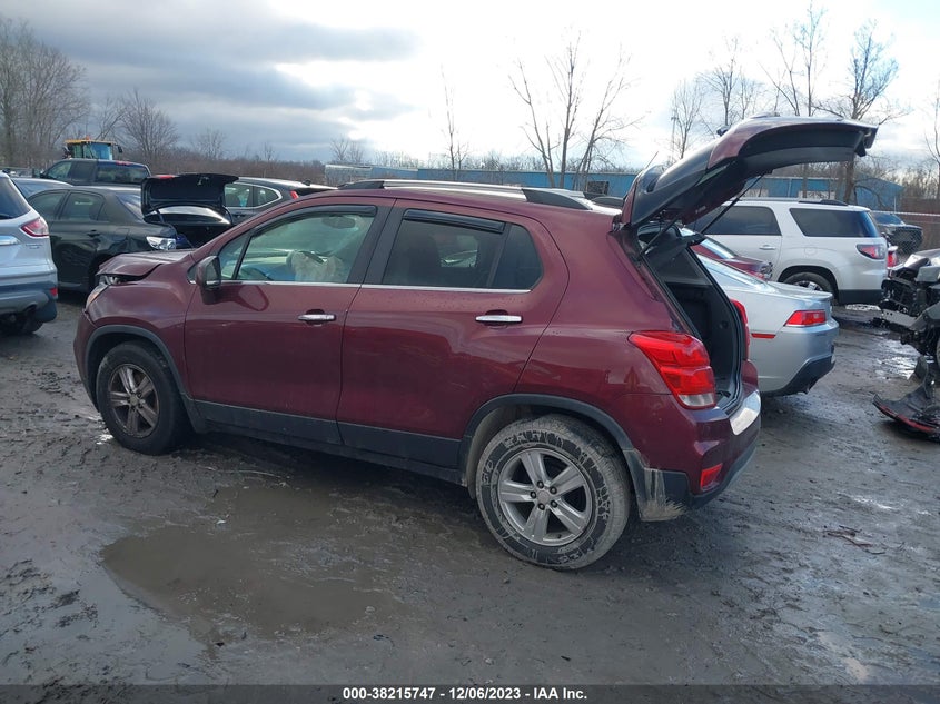 VIN 3GNCJLSB8HL233107 2017 CHEVROLET TRAX 1LT