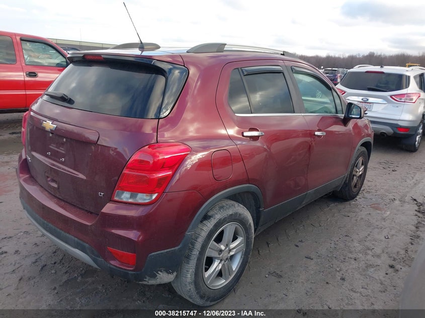 VIN 3GNCJLSB8HL233107 2017 CHEVROLET TRAX 1LT