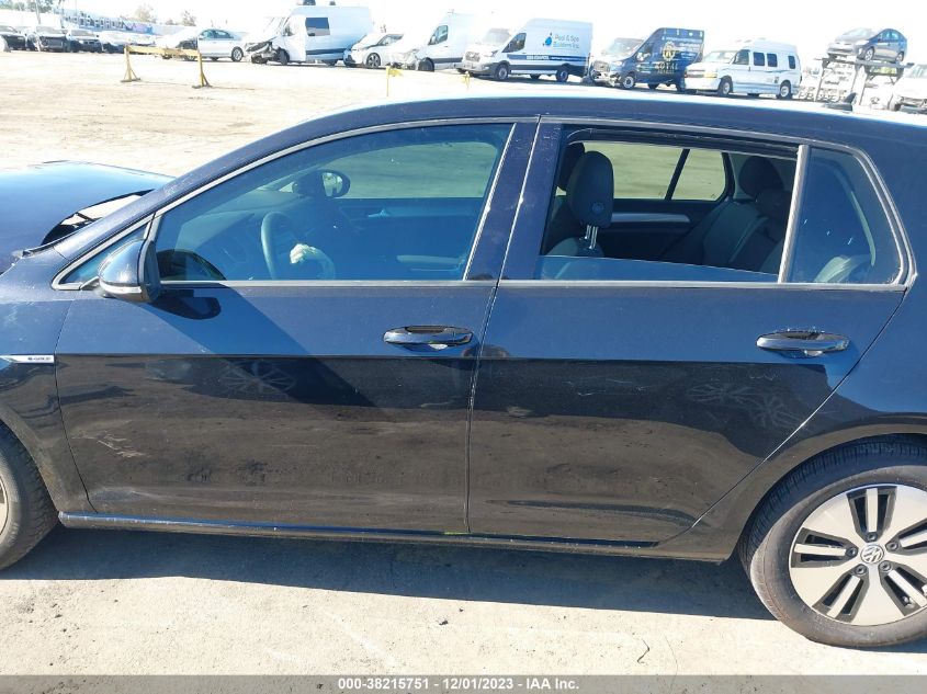 2016 VOLKSWAGEN E-GOLF SE - WVWKP7AU9GW915211
