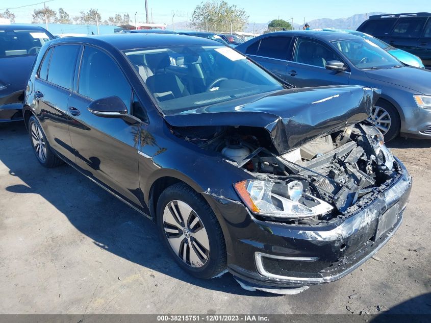 2016 VOLKSWAGEN E-GOLF SE - WVWKP7AU9GW915211