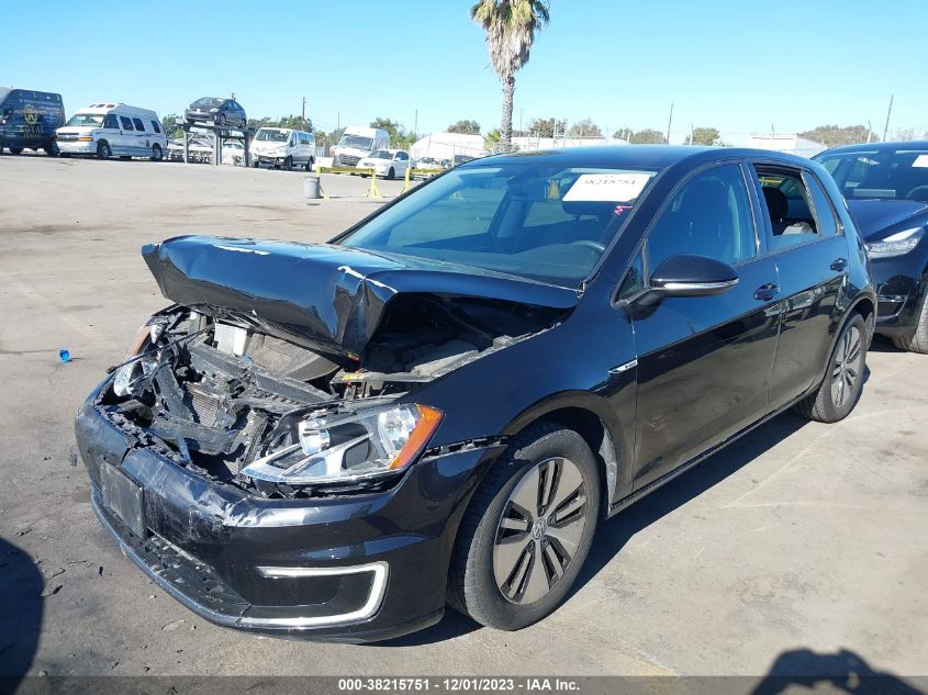 2016 VOLKSWAGEN E-GOLF SE - WVWKP7AU9GW915211
