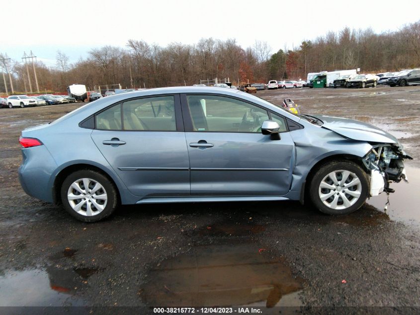 2022 TOYOTA COROLLA LE - JTDEPMAE7NJ195681