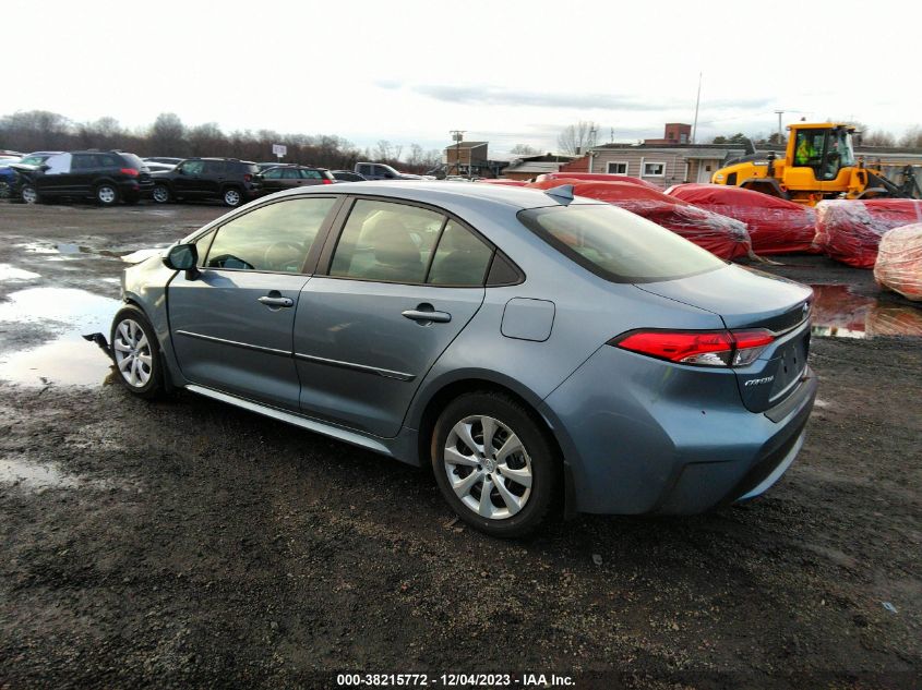 2022 TOYOTA COROLLA LE - JTDEPMAE7NJ195681