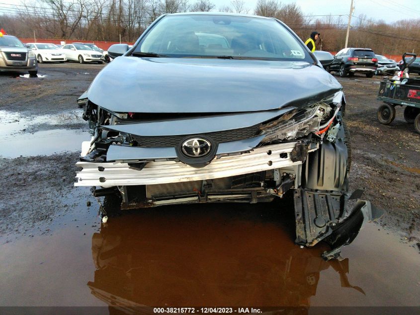 2022 TOYOTA COROLLA LE - JTDEPMAE7NJ195681