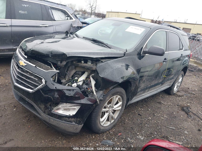 VIN 2GNALCEK2H1566384 2017 CHEVROLET EQUINOX LT