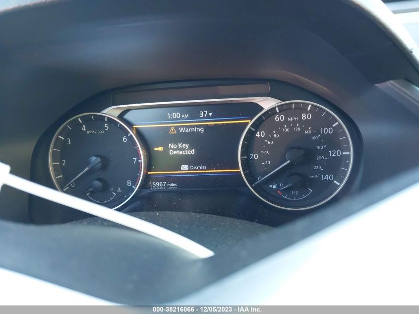 2023 NISSAN ALTIMA SV FWD - 1N4BL4DV6PN377884