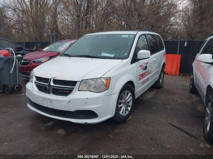 2014 DODGE GRAND CARAVAN SXT - 2C4RDGCG7ER390556
