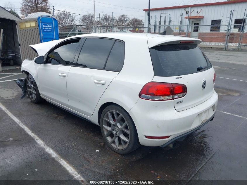 2013 VOLKSWAGEN GTI - WVWGV7AJ5DW127894