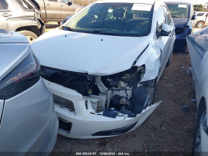 2013 CHEVROLET SONIC LS MANUAL - 1G1JB5SH3D4240665
