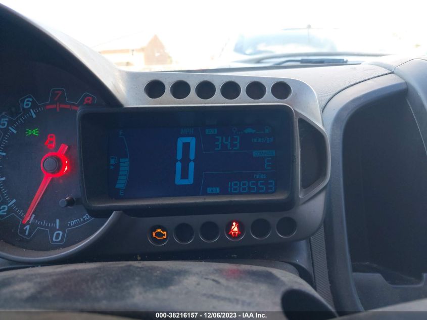 2013 CHEVROLET SONIC LS MANUAL - 1G1JB5SH3D4240665