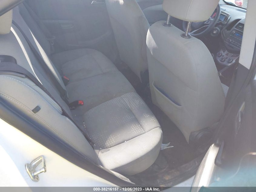 2013 CHEVROLET SONIC LS MANUAL - 1G1JB5SH3D4240665