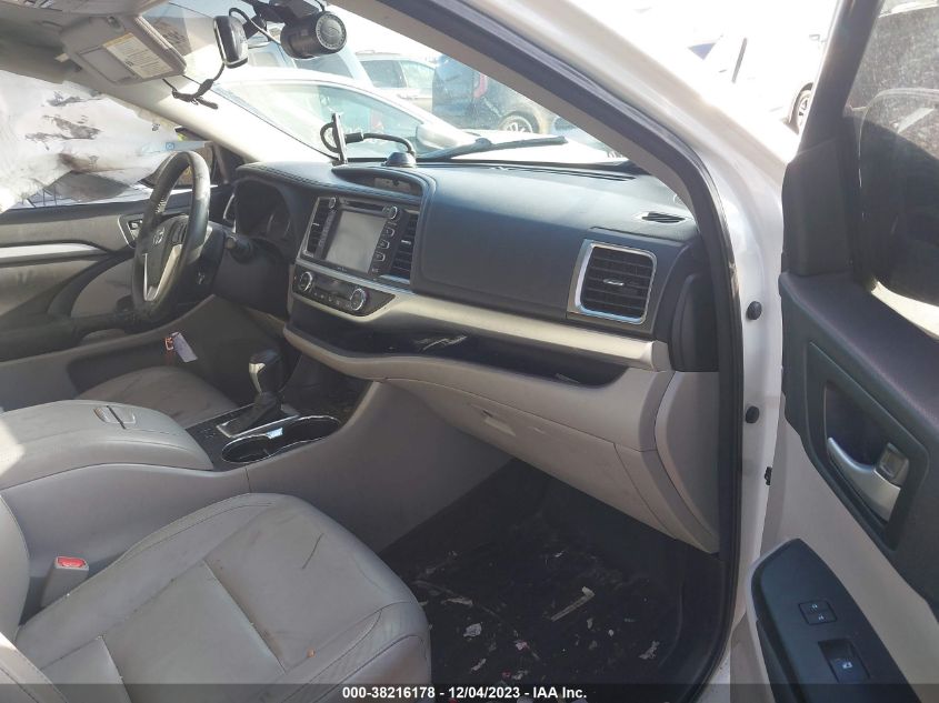 2015 TOYOTA HIGHLANDER XLE - 5TDJKRFH2FS110294