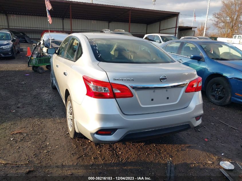 2016 NISSAN SENTRA S/SV/SR/SL - 3N1AB7AP8GY214417