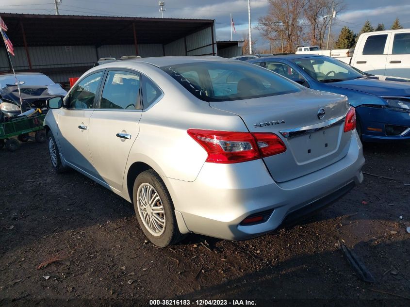 2016 NISSAN SENTRA S/SV/SR/SL - 3N1AB7AP8GY214417