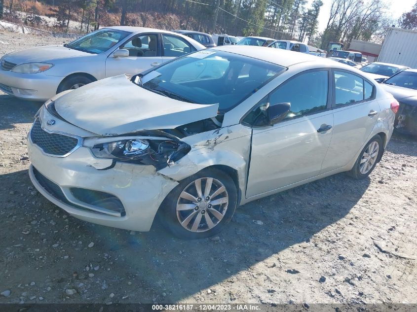 2014 KIA FORTE LX - KNAFK4A68E5189230