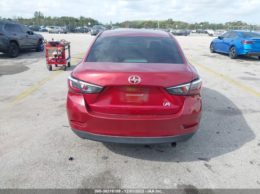 2016 TOYOTA SCION IA 3MYDLBZV7GY135349