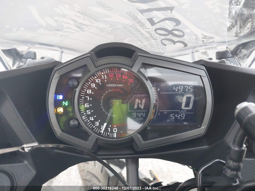 VIN JKAEXKG13LDA67276 2020 KAWASAKI EX400