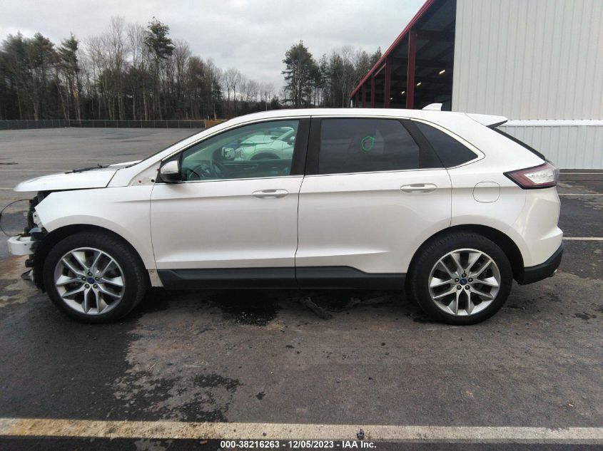 2016 FORD EDGE TITANIUM - 2FMPK3K80GBB25534