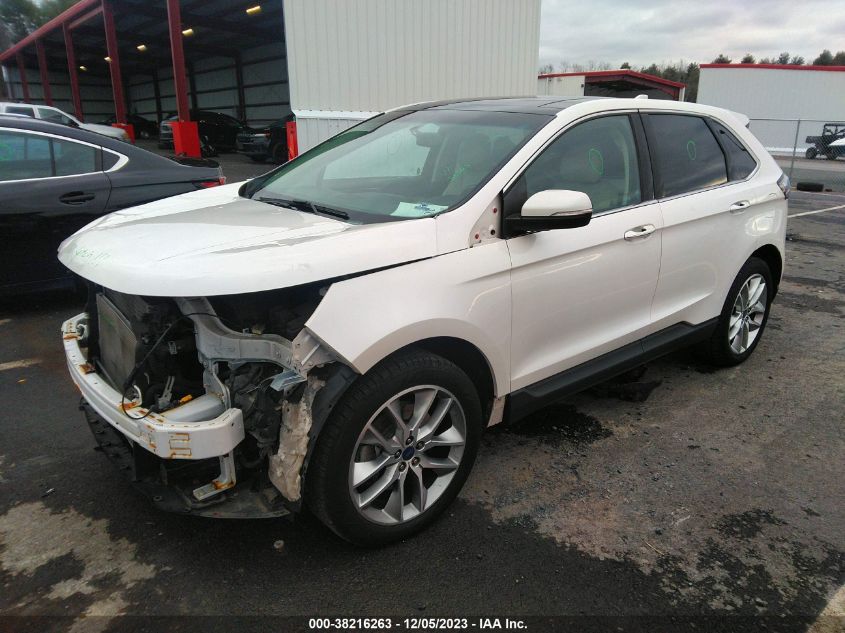 2016 FORD EDGE TITANIUM - 2FMPK3K80GBB25534