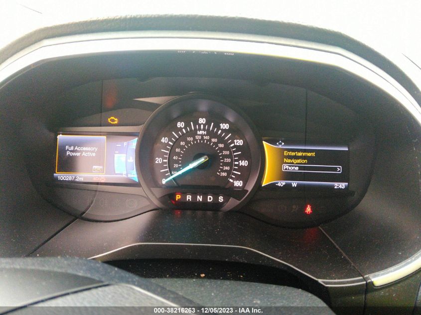 2016 FORD EDGE TITANIUM - 2FMPK3K80GBB25534