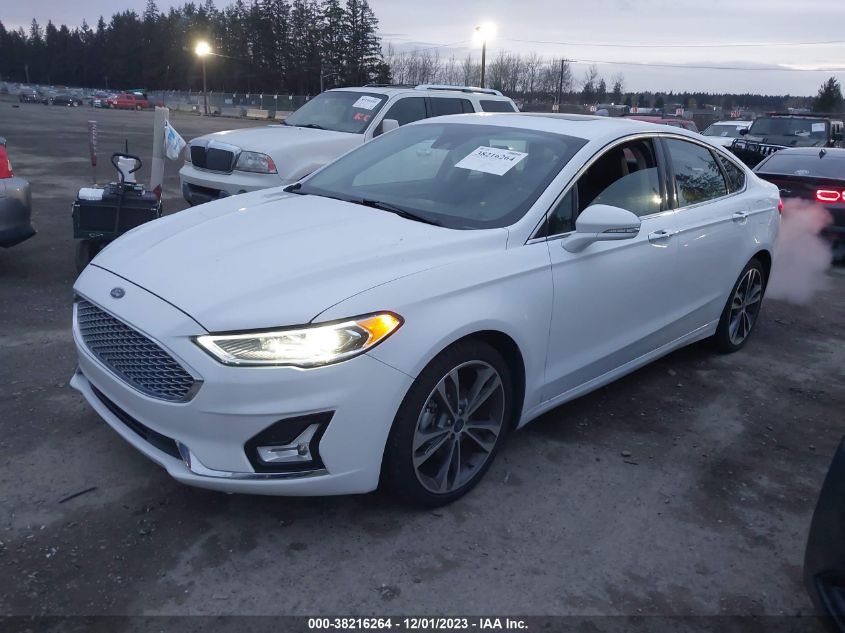 2020 FORD FUSION TITANIUM - 3FA6P0D99LR176134